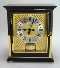 Horloge de table pendule noire
