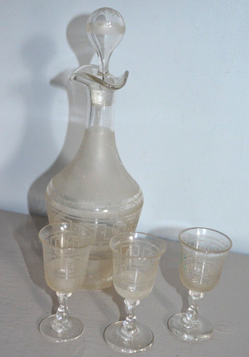 Service liqueur cristal - service,