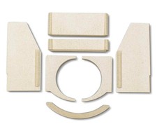 Habillage de foyer pour