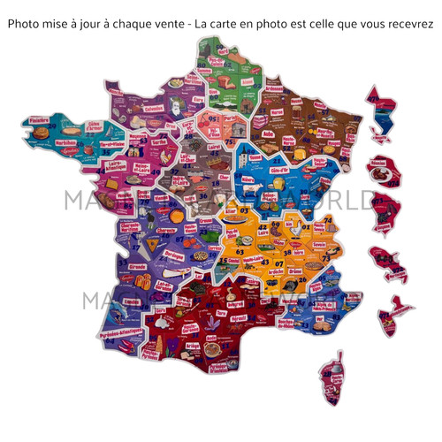 Carte complète magnets - carte,