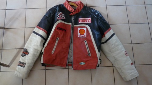 Ancien blouson moto - de, vintage