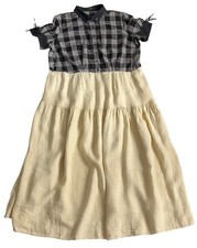 Robe chemise longue Bleu