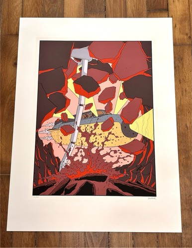 Serigraphie signe juillard - serigraphie,