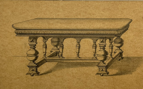 Table dessin original meubles - table,