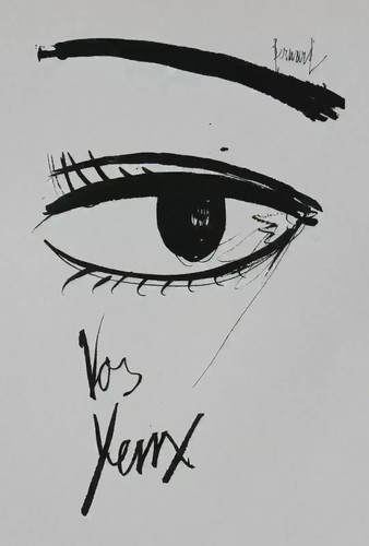Bernard buffet vos - buffet, yeux