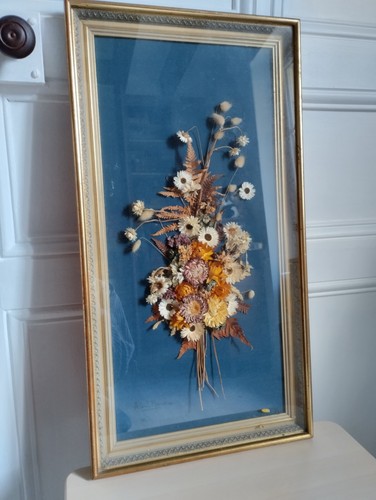 Grand cadre fleurs - grand, de