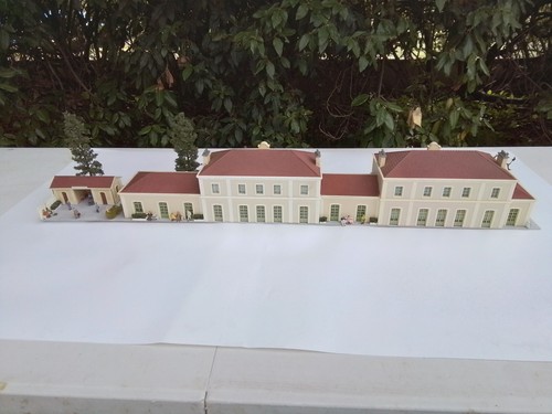 Faller scene maquette - maquette, gare