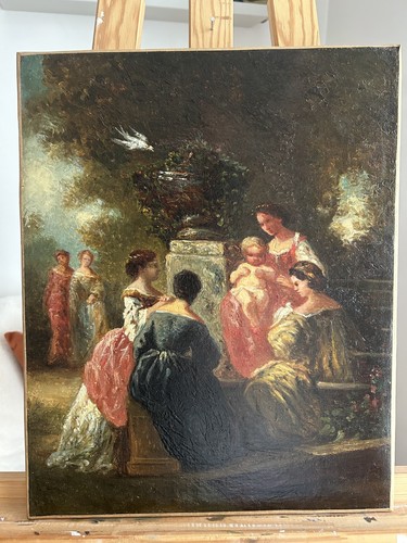 Tableau ancien xixème - tableau, du
