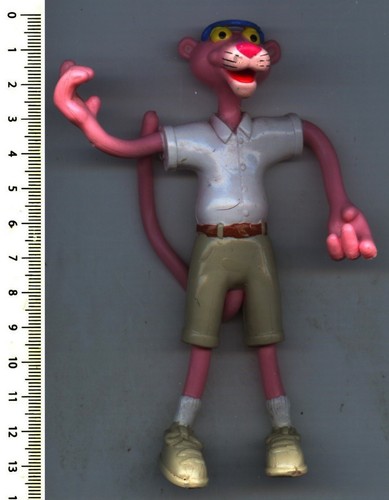 Figurine panthere rose golfeur - figurine,