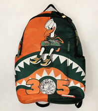 Sprayground Backpack Limited Edition Miami Hurricanes Canes U Sebastion Ibis 305