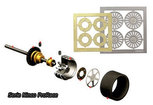 Ninco enjoliveurs disques - disques, et