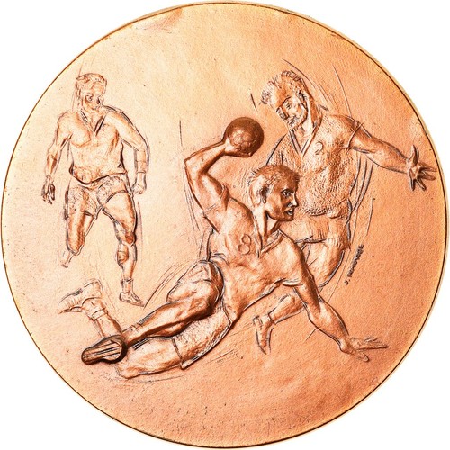 France médaille hand ball - médaille,, hand-ball