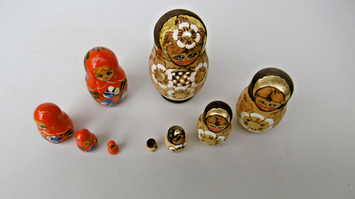 Russian matryoshka dolls - russian,