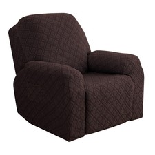 Housse de Fauteuil Relax Extensible Housse pour Canapé Relax 1 Place avec Poc...