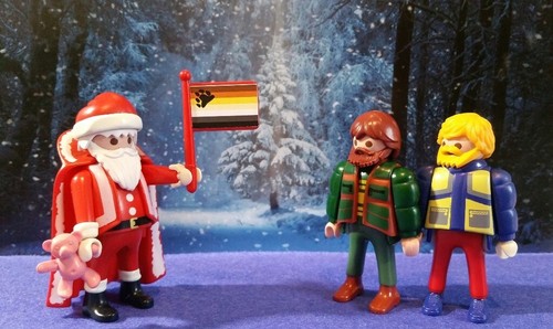 Playmo bear père - pÈre, noËl