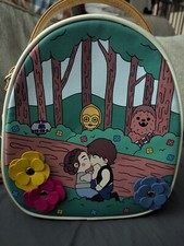 Star Wars Chibi Leia & Han Solo in Endor Forest Return of The Jed Mini Backpack