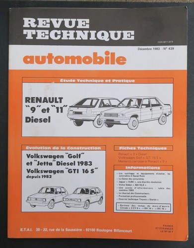 Revue technique automobile - revue,