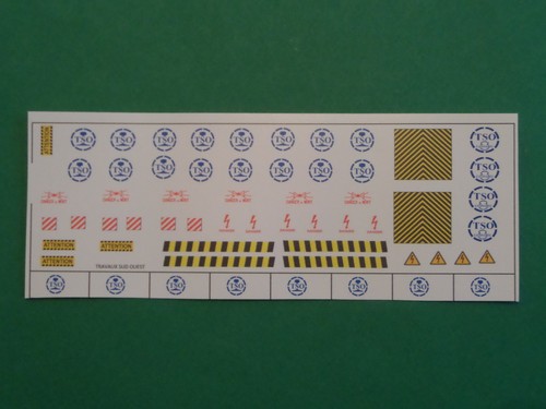 Kit decor train ho - kit.decor., train.