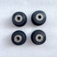 Poulie noire 46x36x25mm double