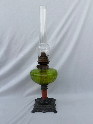 Lampe pétrole ancienne - lampe,