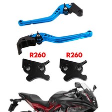 Moto Longue Leviers Frein Embrayage Pour VESPA GTS 300 Super Blue A'