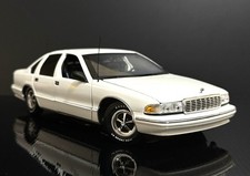 1996 Chevrolet Caprice Sedan White Retired Unit 1/18 Kodeblake Built