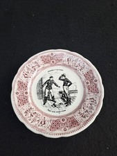 Assiette faïence GIEN –