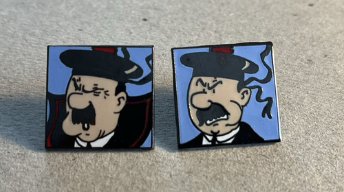 Tintin hergé pin s carre - hergÉ,