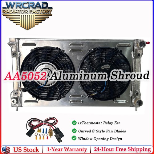 Radiator shroud fan - radiator+shroud, fit