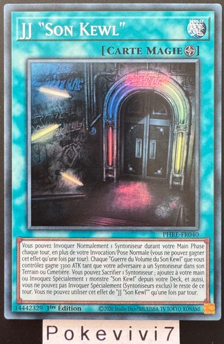 Carte son kewl - carte, jj