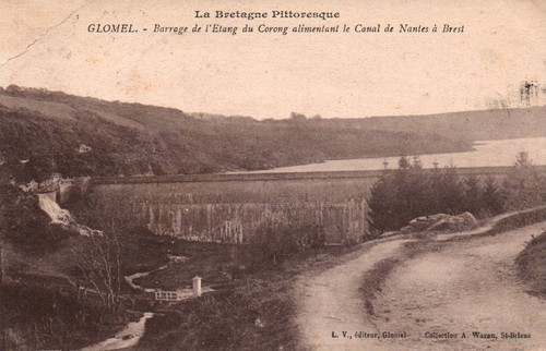 Cpa glomel côtes - 22, (côtes
