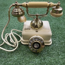 Antique Telephone Desk Phone  Old Fashioned Rotary Dial Phone Made In Japan