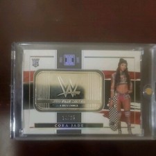 2022 impeccable wwe Cora Jade Rc Silver Bar 14/35  .999 fine silver 1 Troy oz