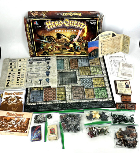 Heroquest game system 1990 - heroquest,