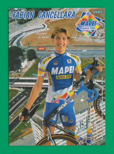 Cyclisme carte cycliste - ,