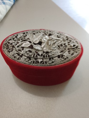 Coffret bijoux velours