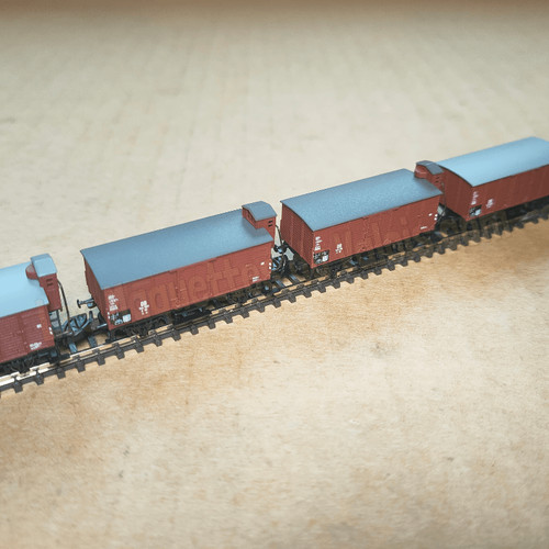 Coffret wagons couverts g - de,