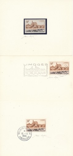 France 1955 1019 limoges - 1955,