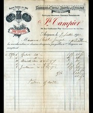 AVIGNON (84) TOOL FACTORY for BENISTE CARPENTER "Joseph TAMPIER" in 1910