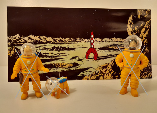 Tintin plaque decor pour - tintin,