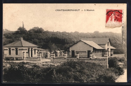 Cpa châteaurenault - cpa,