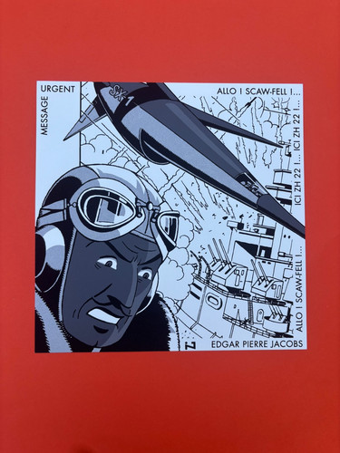 Jacobs serigraphie carte - serigraphie, de