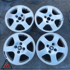 Set of 4 alloy wheels 6Jx15 4x108 ET18 for PEUGEOT 406 1995-2005 used (89246)