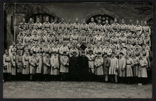 Cpa carte photo militaires - photo, du