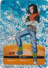 Cartes stratifiées Dragon Ball Z Edibas série X-Metal C 17 N G10 G