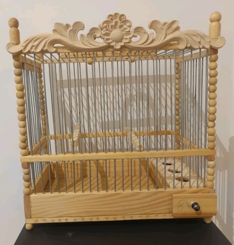 Cage oiseaux fait mains - fait,