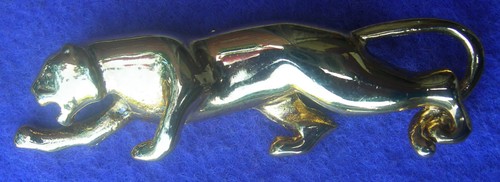 Vintage broche panthère - broche, en