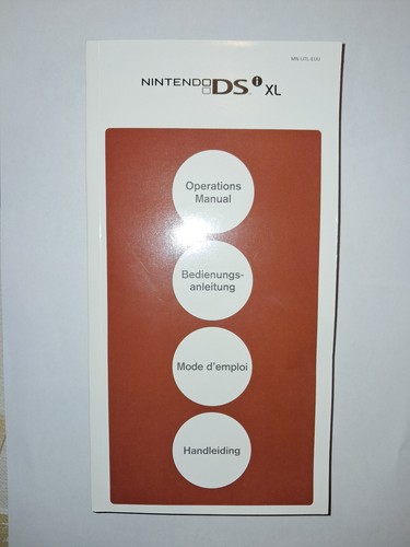 Notice manuel console nintendo - notice,