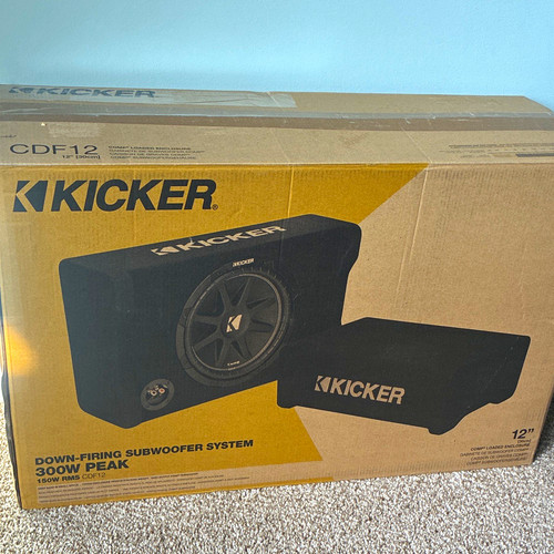 Kicker cdf12 downfiring - kicker, 12”