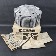 11 Vintage Starplate Building System Gazebo Pergola Rafter Frame Connectors 